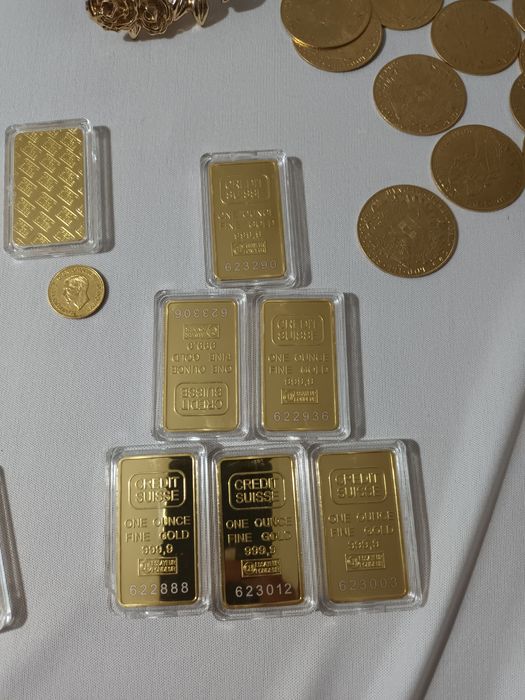 Lingauri placate cu aur 24k