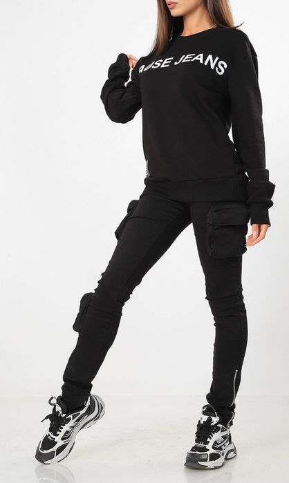 Чисто нови черни панталони Pause