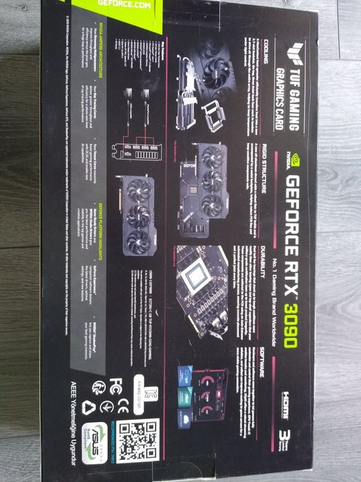 Placa video RTX 3090 24gb Asus TUF