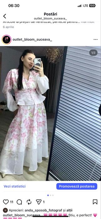 Set format din doua piese, marime universala