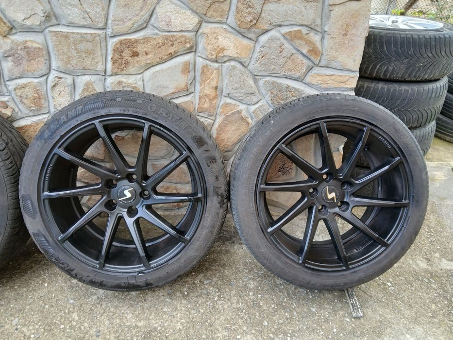 Оригинални Алуминиеви джанти Vossen-CVT -18цола за Mercedes w211-212-w204-vw.passat.Golf-Audi.a3.A4-A6-5×112.Vossen-CVT