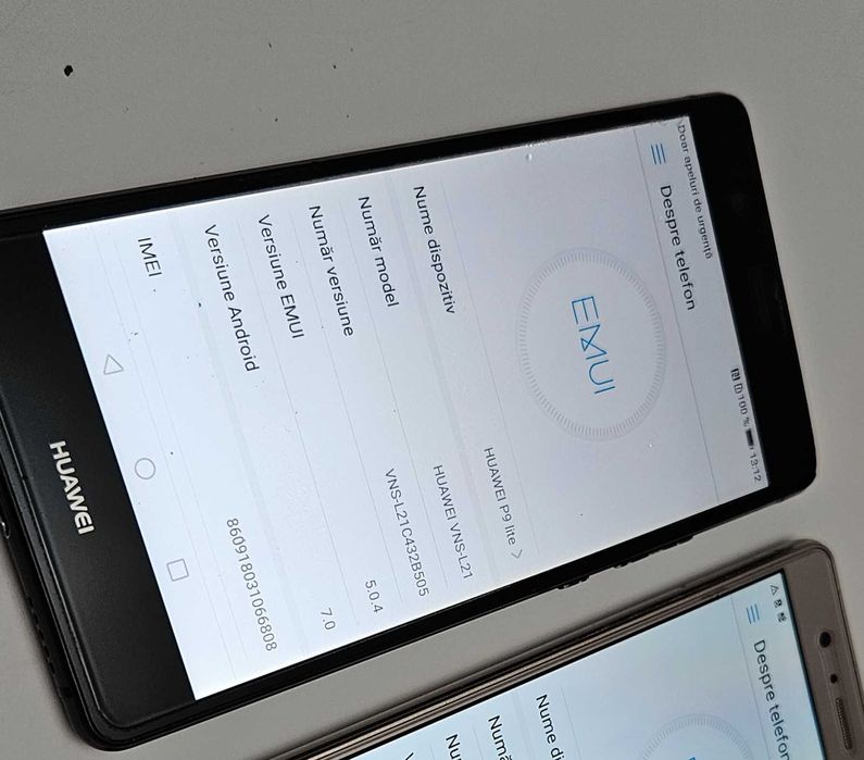 Samsung S20+ plus  &  Huawei P9 Lite Black