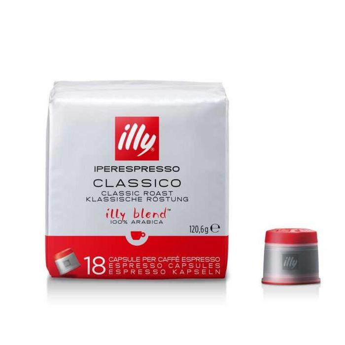 Безплатна доставка за Бургас - Капсули illy iperespresso 18бр.