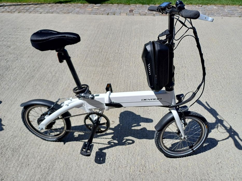 Bicicleta electrica pliabila Devron!