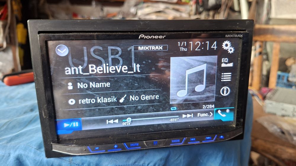 Pioneer AVH-x8700BT iso Apple-Android CARPLEY