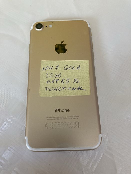 Apple iphone 7 Gold 32gb. Bateria 85%