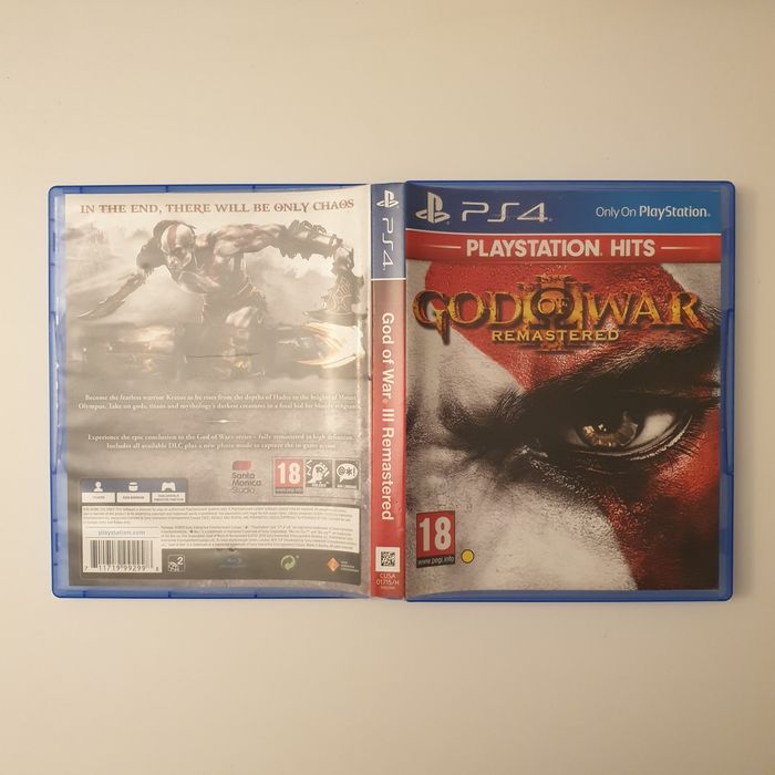 God Of War 3 Remastered PS4/Playstation 4
