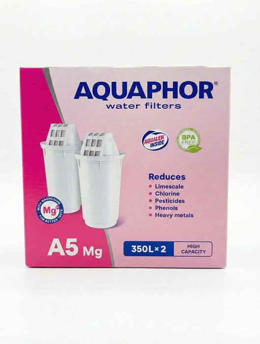 Set 2 Filtre Apă Aquaphor A5 Mg - Noi/Sigilate