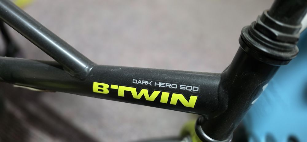 Bicicleta copii Dark Hero 500