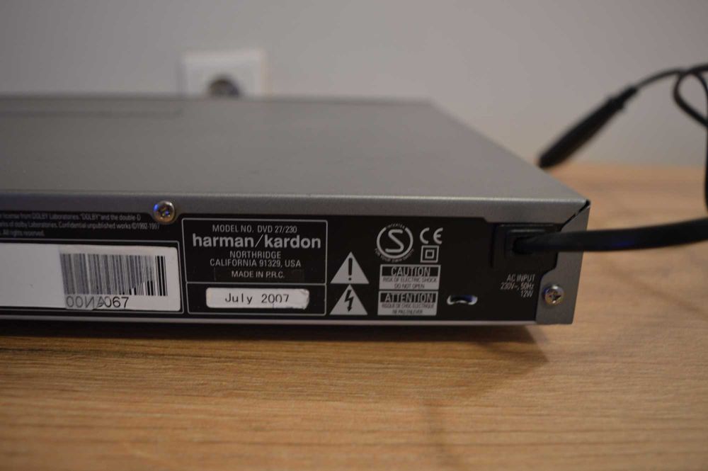 DVD плеър Harman/Kardon 27