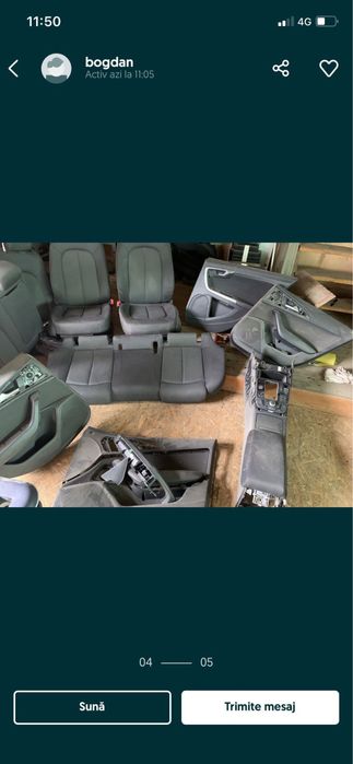 Interior complect audi a6 4g c7 2015