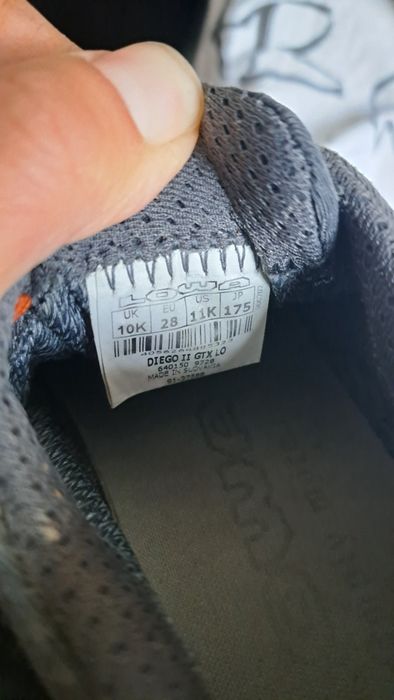 Детски кожени обувки с gore tex gtx lowa