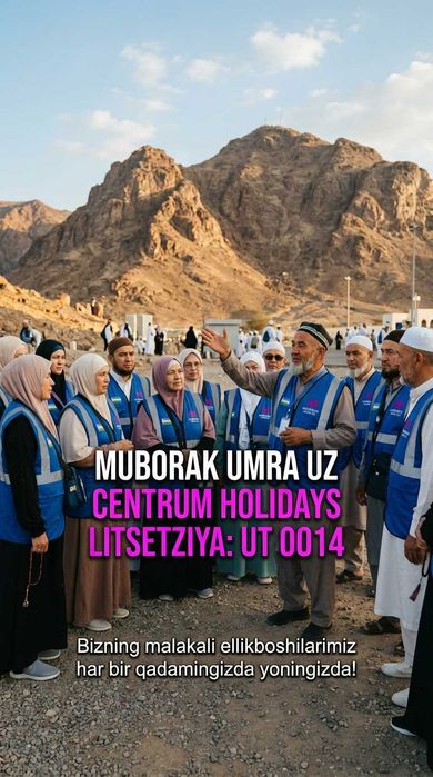 Centrum Holidays Umra Sertifikat Sirdaryo Muborak Umra Uzb Tur Paket