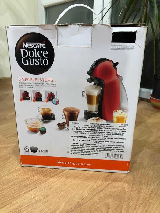 Espressor cu capsule Krups Nescafe Dolce Gusto Piccolo