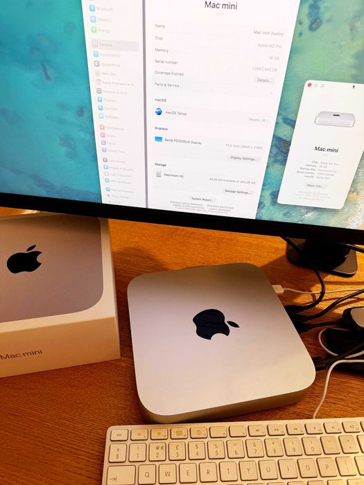 Mac Mini M2 Pro, 10 nuclee CPU and 16 nuclee GPU, pachet complet