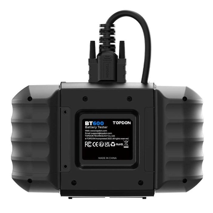 TOPDON BT600 12V–Професионален Тестер за Акумулатори с Вграден Принтер