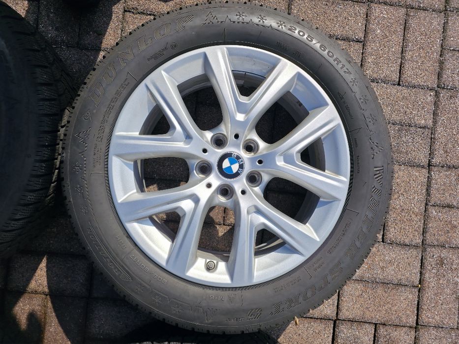 Jante Originale BMW 5x112 + Cauciucuri 205/60r17 *DOT2024 DUNLOP Iarna