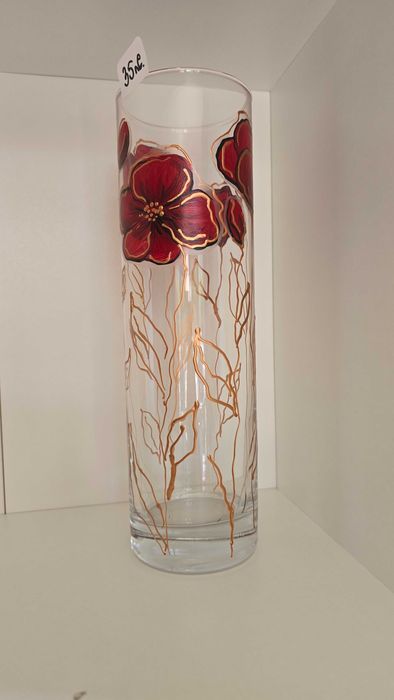 Ръчно рисувано стъкло