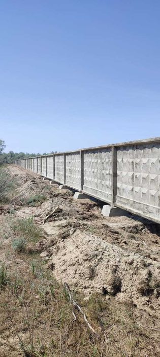 Бетонный забор П6В