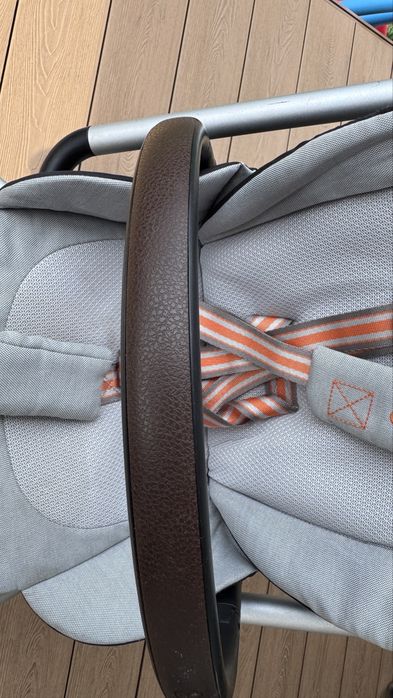 Cărucior Cybex Eezy S Twist+2, șezut rotativ 360°, pliabil, gri