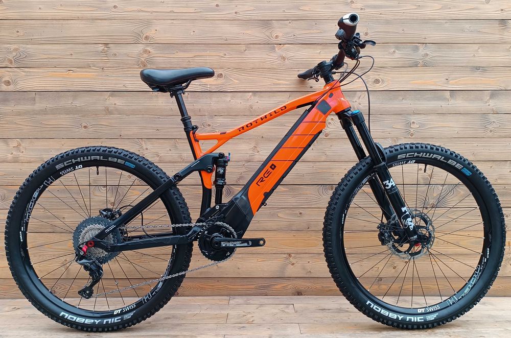 e-bike, bicicleta electrica Second hand Rotwild RE+, rosu M