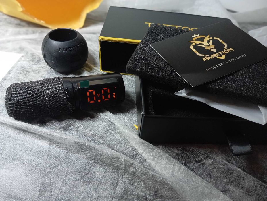 Super KIT Ambition-Bolt X NOU Aparat de tatuat Calitate Pro, + bonus!