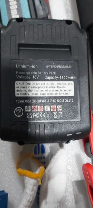 Mini drujba cu brat telescopic 2 acumulator 18v cu 5,5 ah lanț de reze