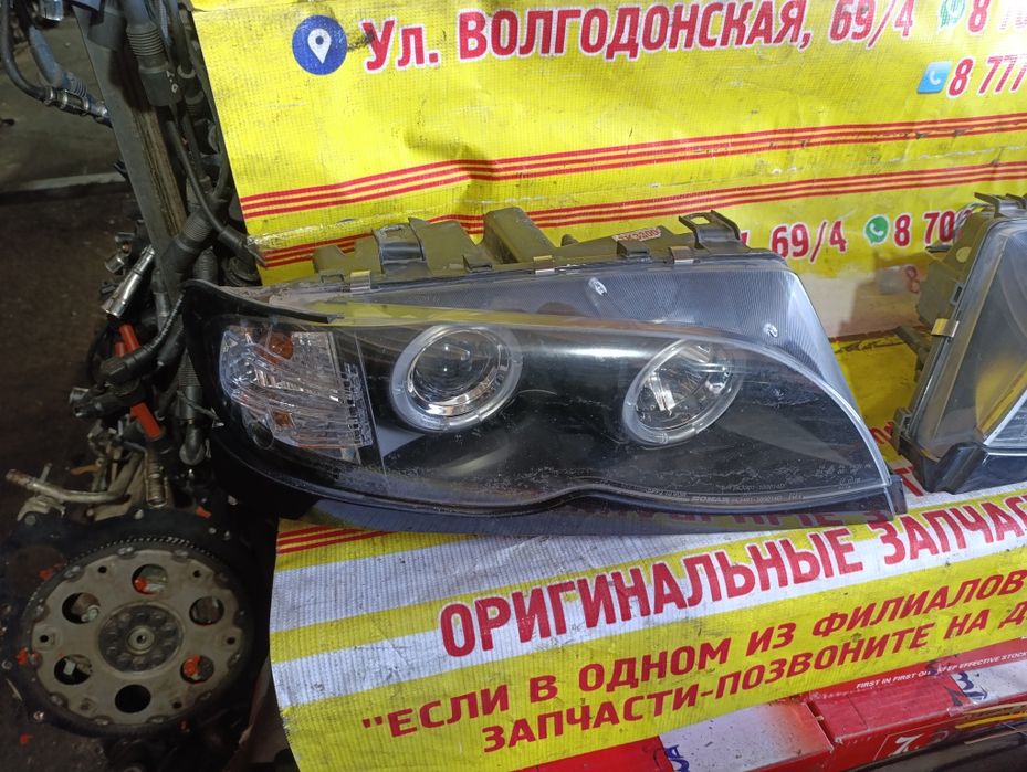 Фары на BMW E46 рестайлинг Сонар