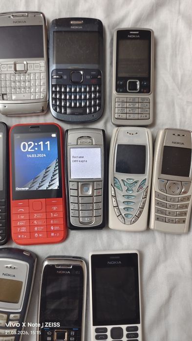 Продавам лот телефони Nokia