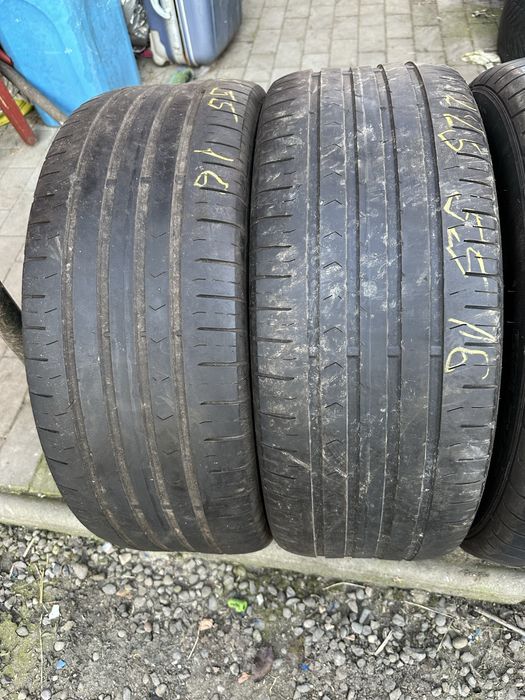 Cauciucuri vara 225 55 16 2 buc 7 mm 2 buc 5mm la 100 ron buc an 2023
