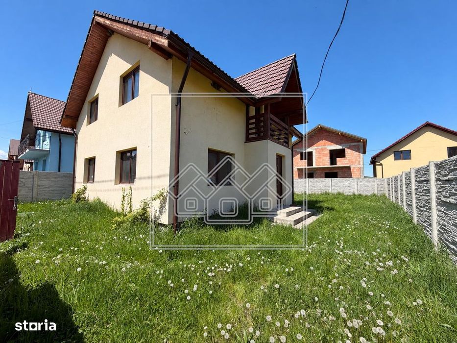 Casa individuala in Cristian – 4 camere, 113 mp, teren 300 mp – zona l