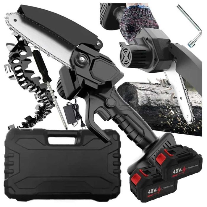 Акумулаторен мини верижен трион 6"