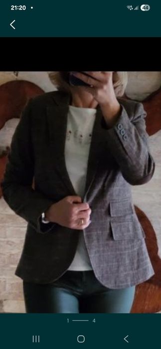 Sacou damă in carouri