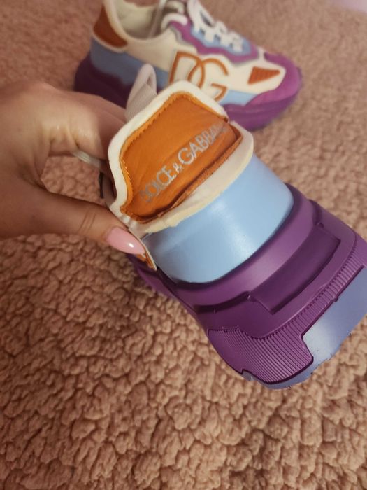 Дамски маратонки естествена кожа