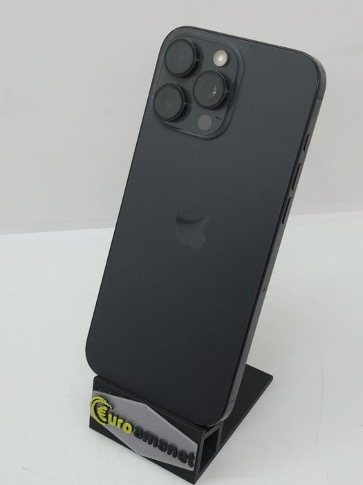 Telefon mobil Apple iPhone 16 Pro Max, 256GB, 5G, Black Titanium -A-