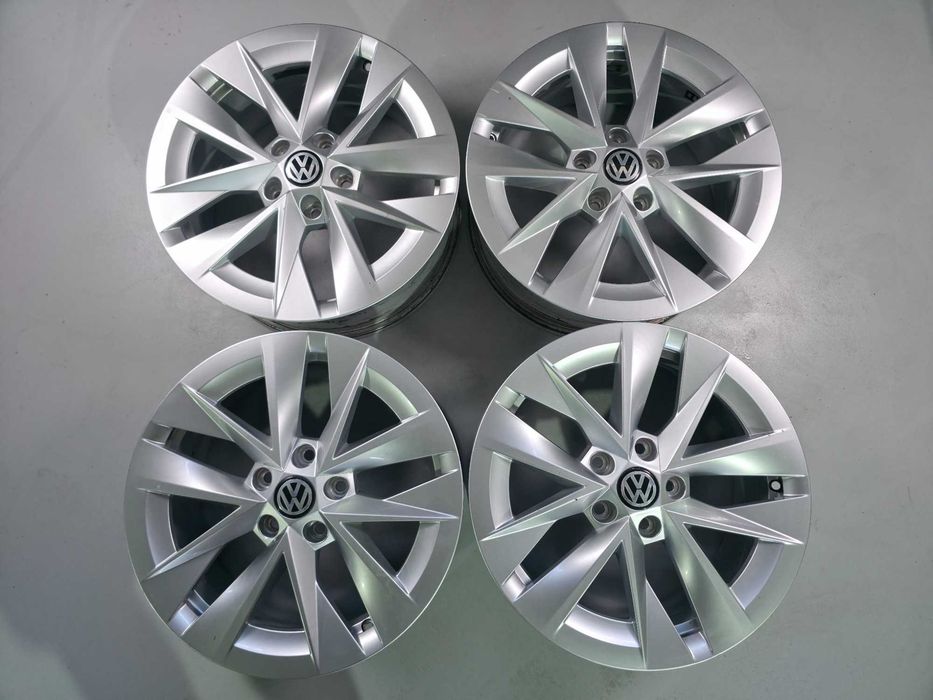 4 Jante Aliaj 5x112 17'' 7J ET 46 OEM Skoda Octavia 4 Superb Karoq Kodiaq / VW Passat Touran Sharan Golf Tiguan Caddy / SEAT CUPRA