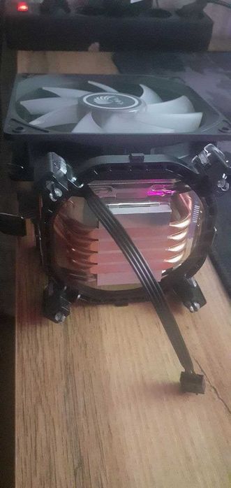 кулер для процессора rgb - башня 4 тепловых трубки для Intel и AMD