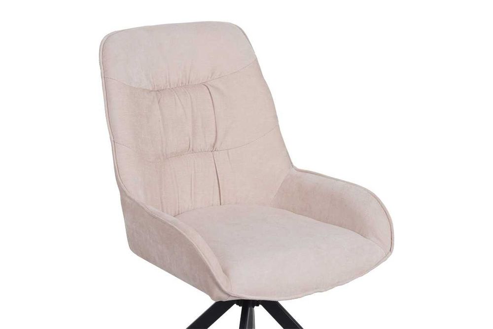 Стол Puzzle-home Kadeira, Метална основа, Текстил, 57.5х51х89см.