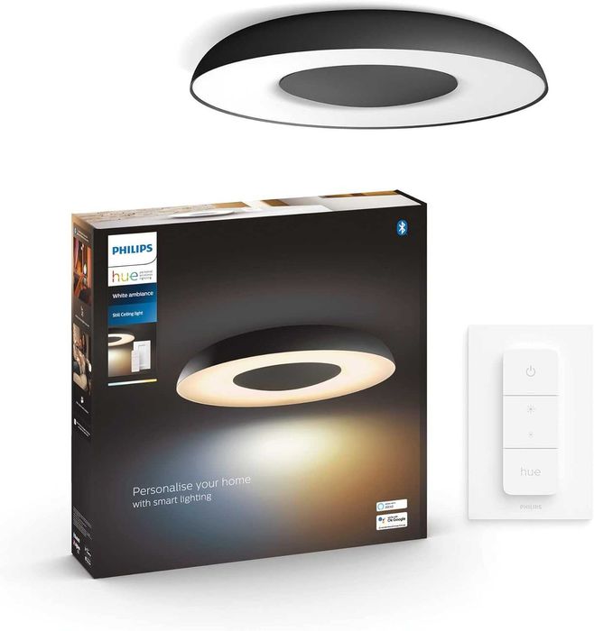 Смарт лампа Philips Hue Ambiance - димируема, контрол на температура на светлината