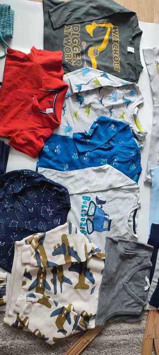 Лот детски дрешки за момче  110 размер H&M,Zara, Primark,lupilu