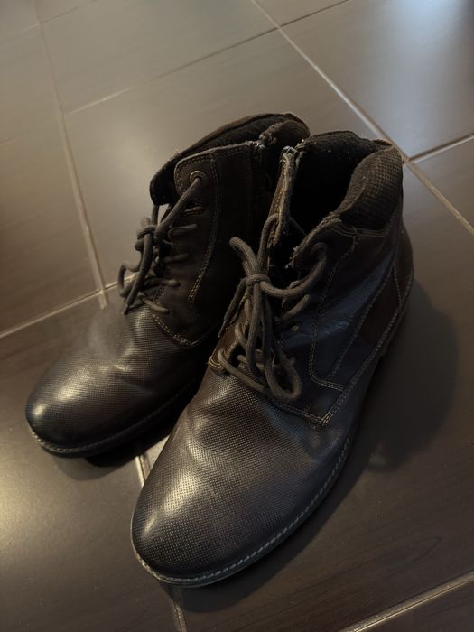 Ghete din piele naturala