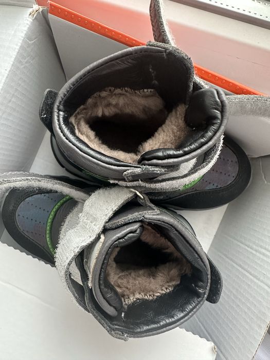 Детские ботинки зимние размер 24