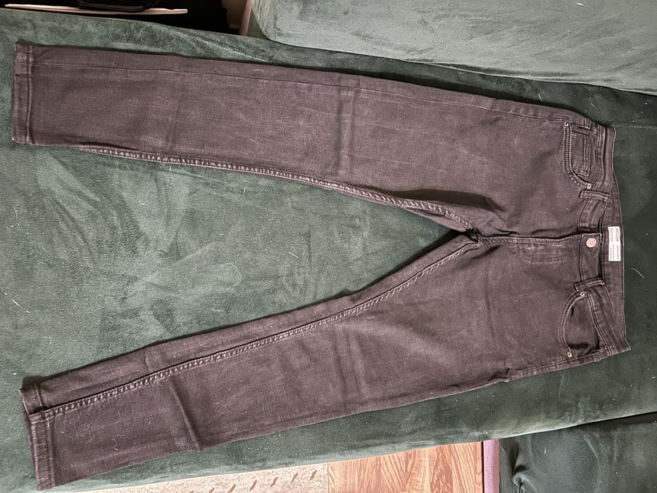 Blugi Berska negru Super Skinny