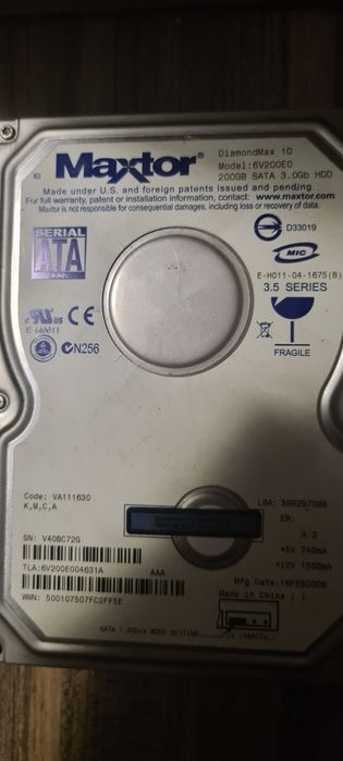 HDD 80Gb Western Digital