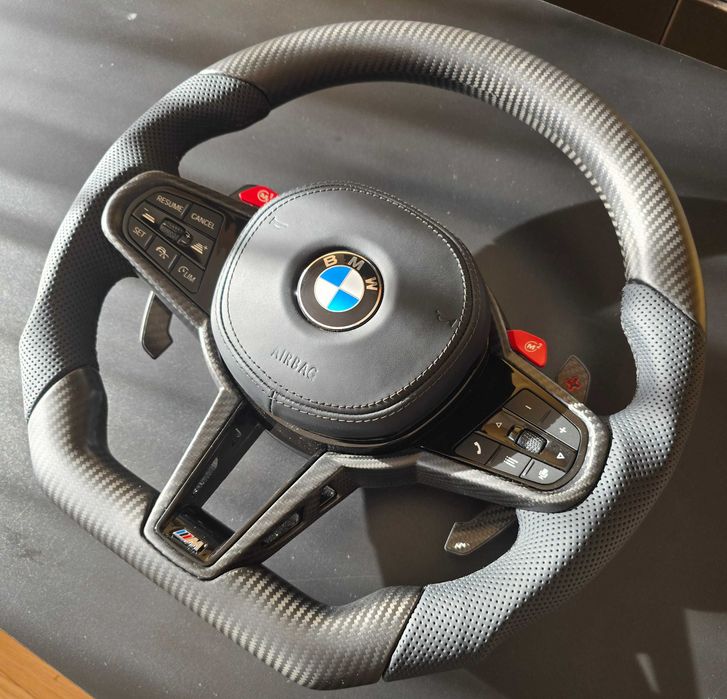 Volan complet BMW seria G din carbon mat