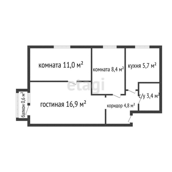 Продам 3 ком.квартиру