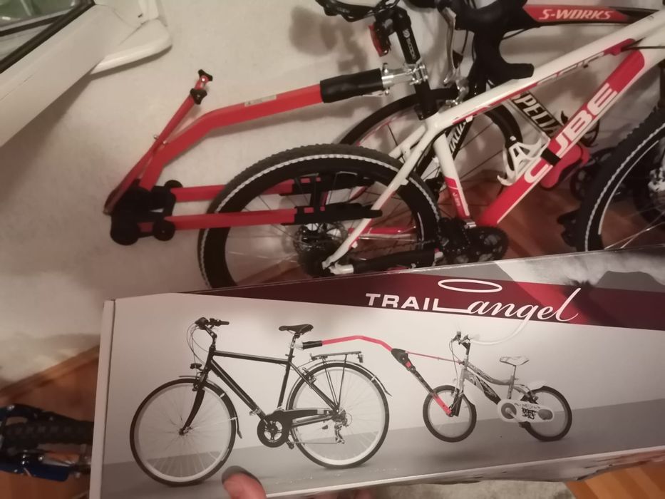Dispozitiv tractare bicicleta copii 3-6 ani max 45 kg