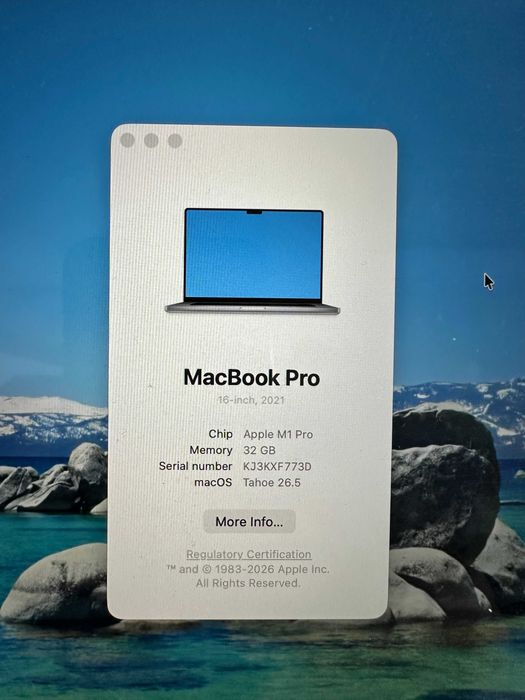 Apple Macbook Pro 16