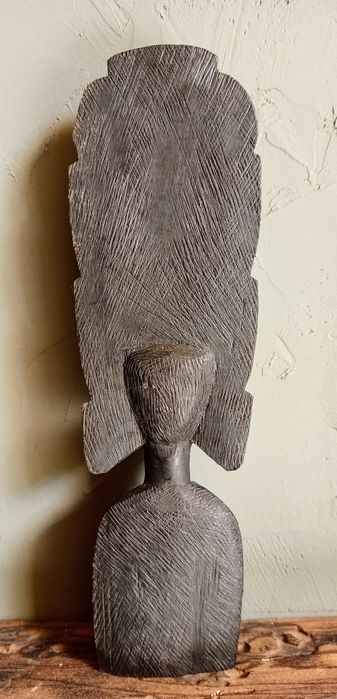 Statuetă africană abanos