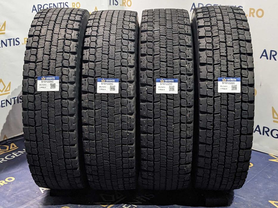 Set 4 anvelope 11R22.5 Michelin (cod S101220C)